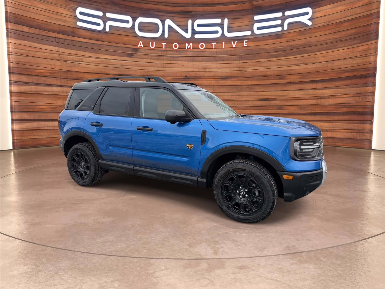 2025 Velocity Blue Metallic Ford Bronco Sport Badlands 4X4 SUV
