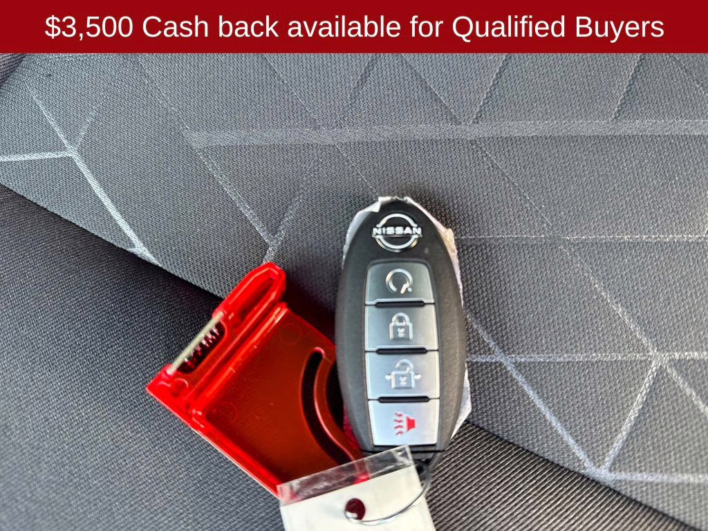 2026 Glacier White Nissan Frontier SV 4X4 Truck