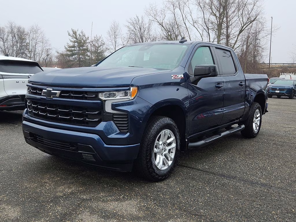 2022 Northsky Blue Metallic Chevrolet Silverado 1500 RST 4X4 Truck