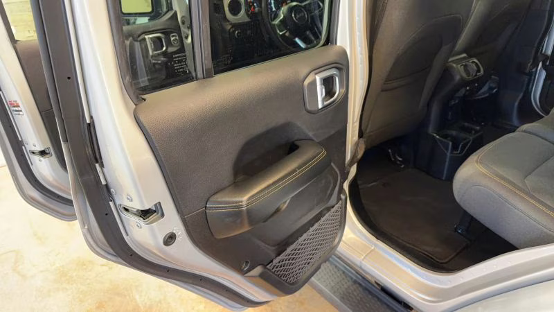2024 Silver Jeep Wrangler 4 Door Sahara Sport Utility 4D 4X4