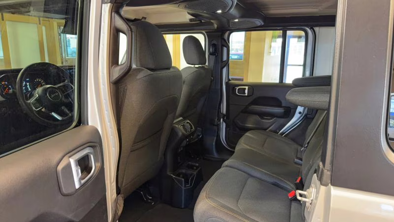 2024 Silver Jeep Wrangler 4 Door Sahara Sport Utility 4D 4X4