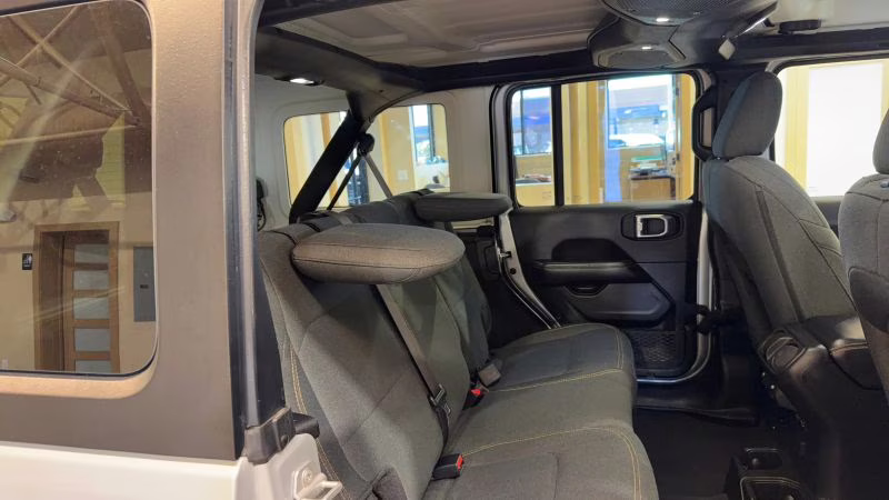 2024 Silver Jeep Wrangler 4 Door Sahara Sport Utility 4D 4X4