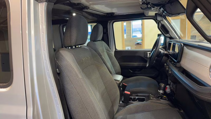 2024 Silver Jeep Wrangler 4 Door Sahara Sport Utility 4D 4X4