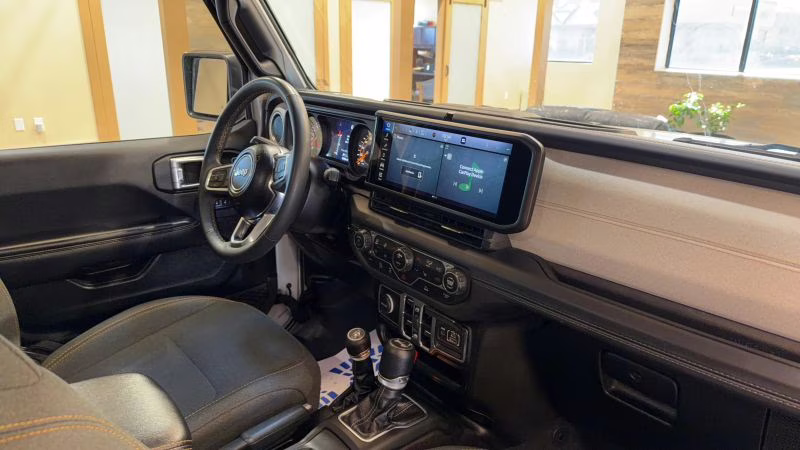 2024 Silver Jeep Wrangler 4 Door Sahara Sport Utility 4D 4X4