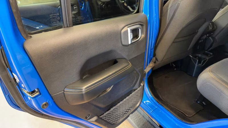 2024 Blue Jeep Wrangler 4 Door Sahara Sport Utility 4D 4X4