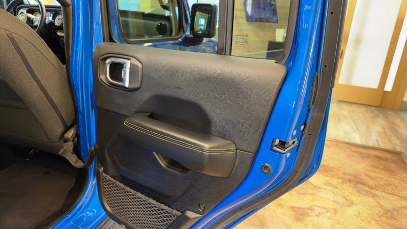 2024 Blue Jeep Wrangler 4 Door Sahara Sport Utility 4D 4X4