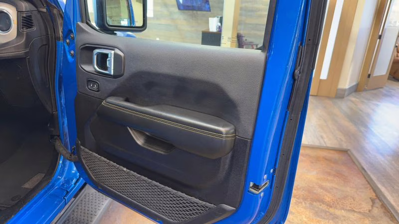 2024 Blue Jeep Wrangler 4 Door Sahara Sport Utility 4D 4X4