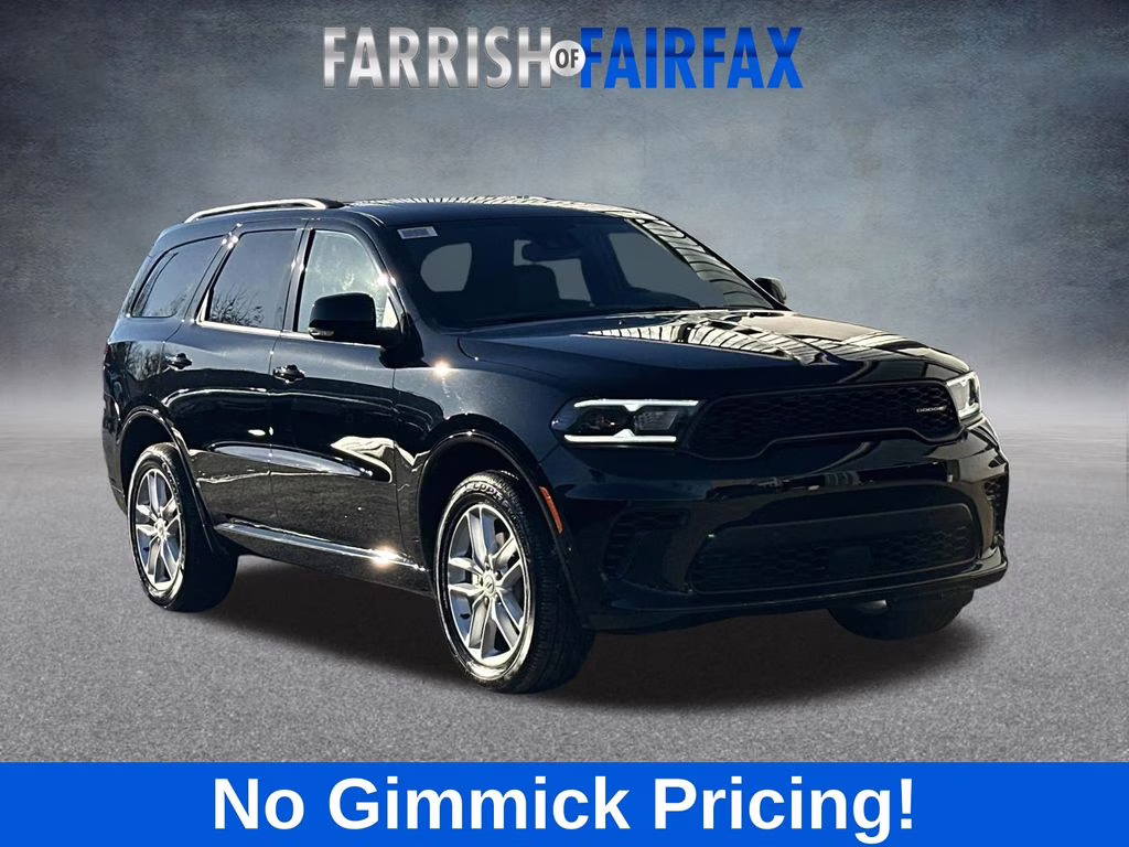 2026 DB Black Crystal Clearcoat Dodge Durango GT Plus AWD SUV