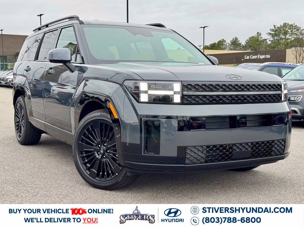 2026 Ecotronic Gray Hyundai Santa Fe Hybrid Calligraphy FWD SUV