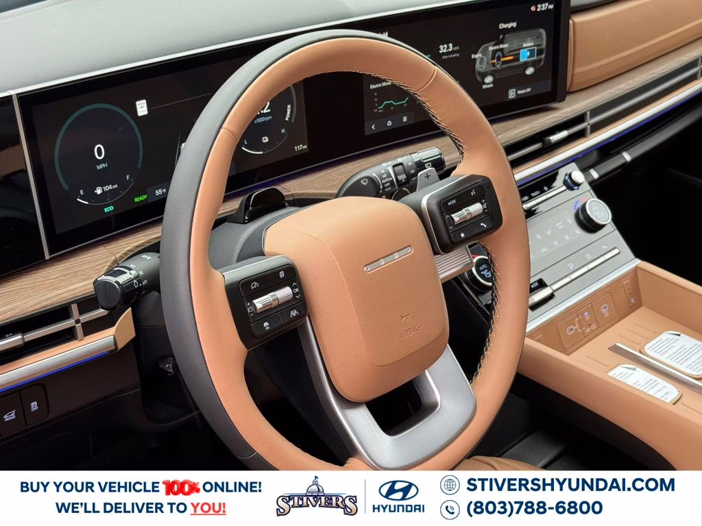 2026 Ecotronic Gray Hyundai Santa Fe Hybrid Calligraphy FWD SUV