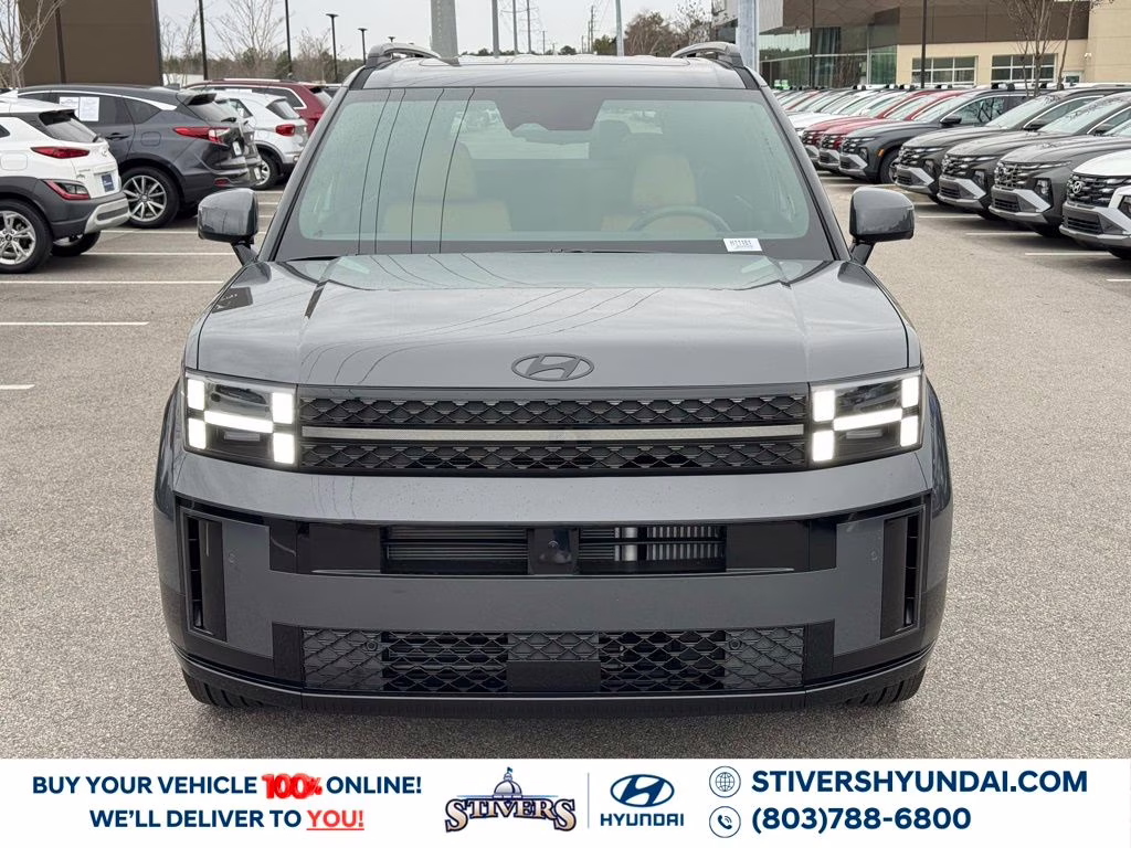 2026 Ecotronic Gray Hyundai Santa Fe Hybrid Calligraphy FWD SUV