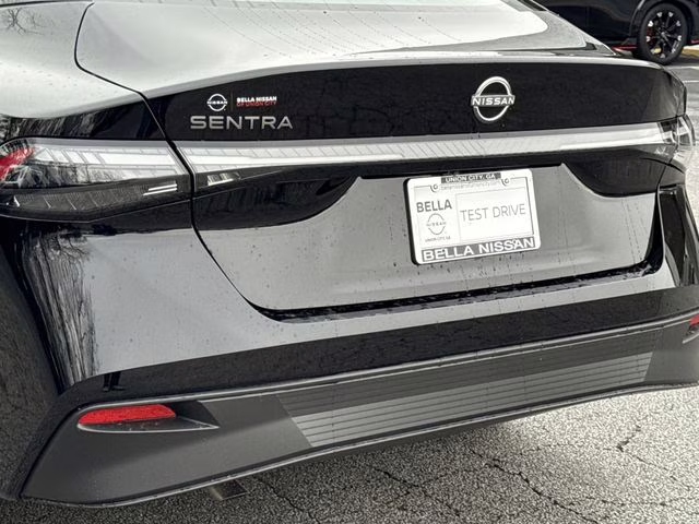 2026 Super Black Nissan Sentra SV FWD Sedan