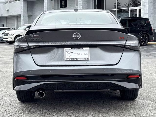 2026 Gun Metallic Nissan Sentra SR FWD Sedan