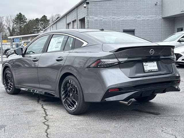 2026 Gun Metallic Nissan Sentra SR FWD Sedan