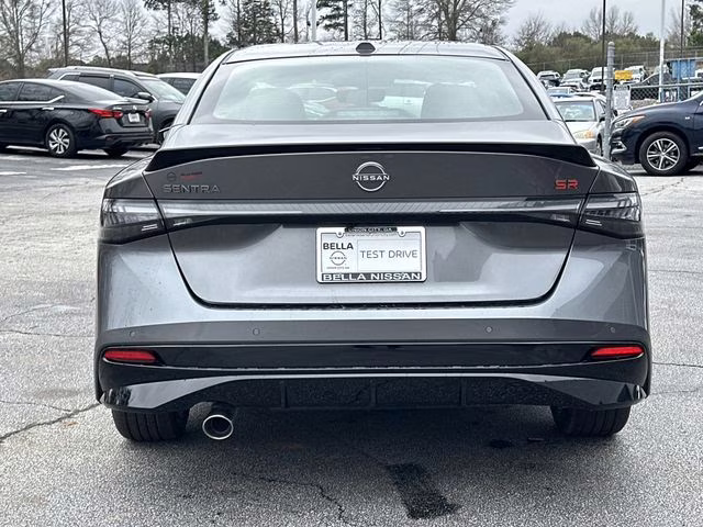 2026 Gun Metallic Nissan Sentra SR FWD Sedan