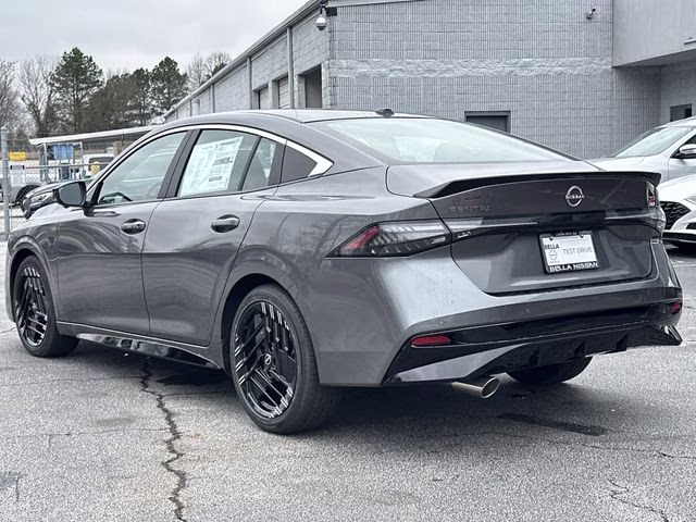 2026 Gun Metallic Nissan Sentra SR FWD Sedan