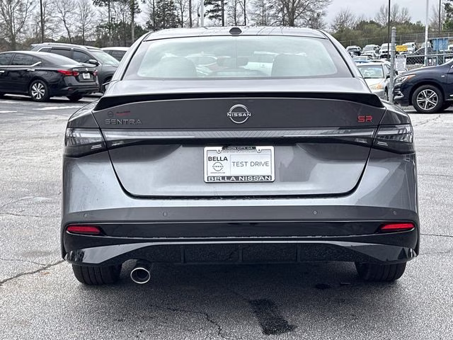 2026 Gun Metallic Nissan Sentra SR FWD Sedan