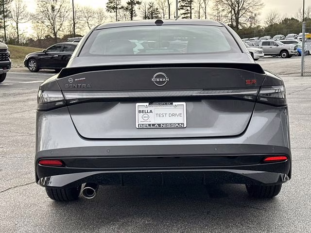 2026 Gun Metallic Nissan Sentra SR FWD Sedan