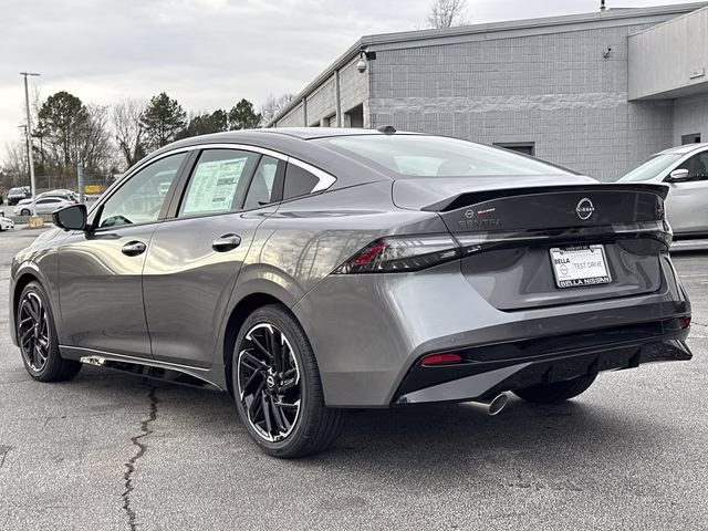 2026 Gun Metallic Nissan Sentra SR FWD Sedan