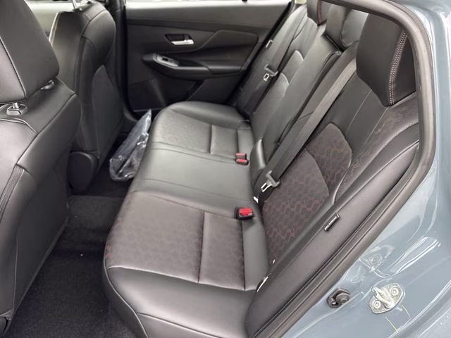 2026 Atlantic Gray/Super Black Nissan Sentra SR FWD Sedan