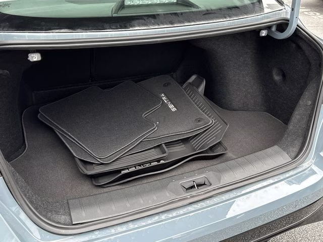 2026 Atlantic Gray/Super Black Nissan Sentra SR FWD Sedan