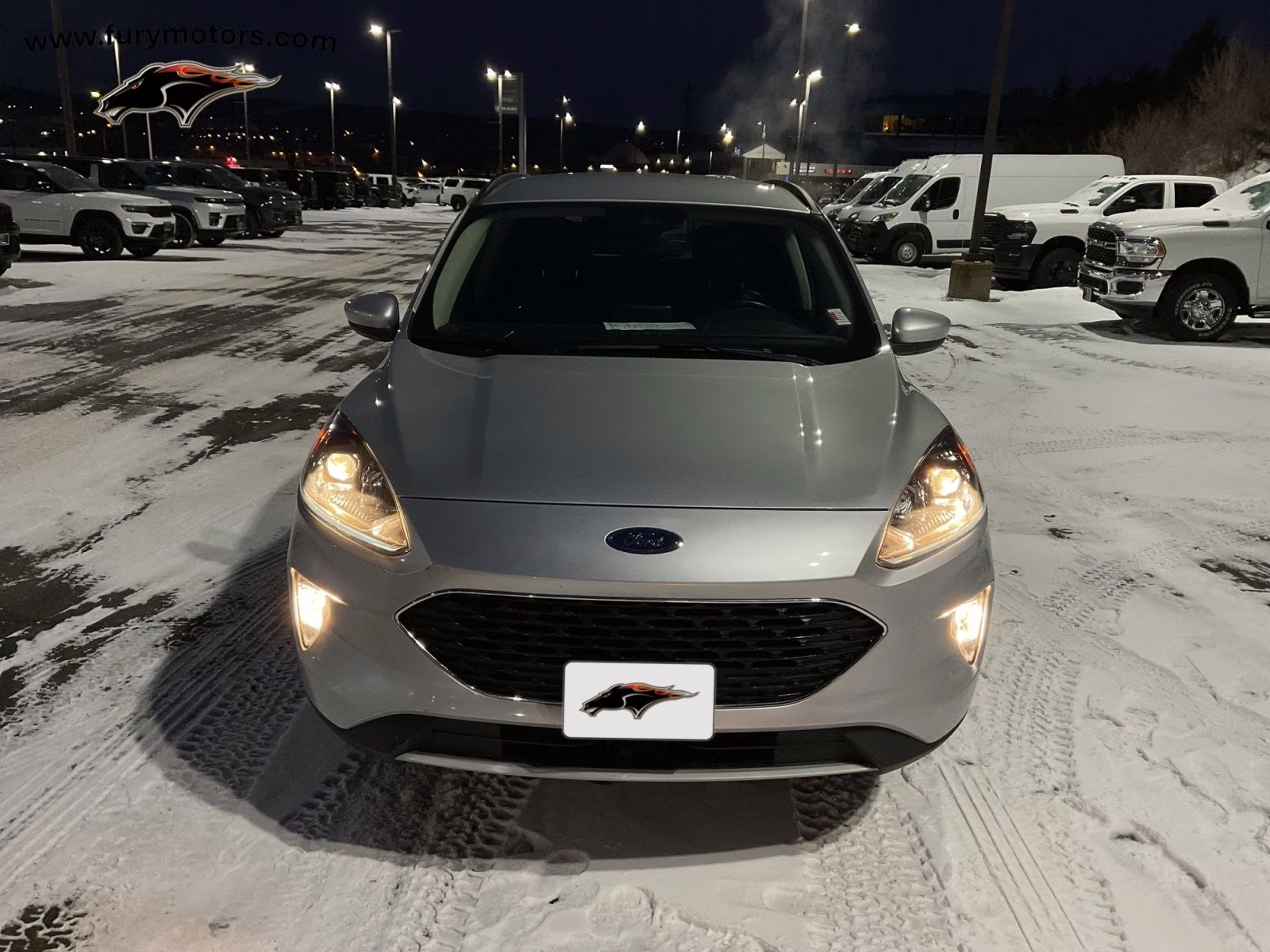 2021 Silver Metallic Ford Escape SE AWD SUV