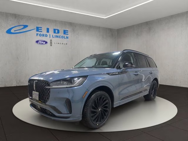2026 Whisper Blue Metallic Clearcoat Lincoln Aviator Reserve AWD SUV
