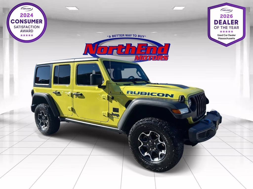 2023 High Velocity Clearcoat Jeep Wrangler Rubicon 4xe 4X4 SUV