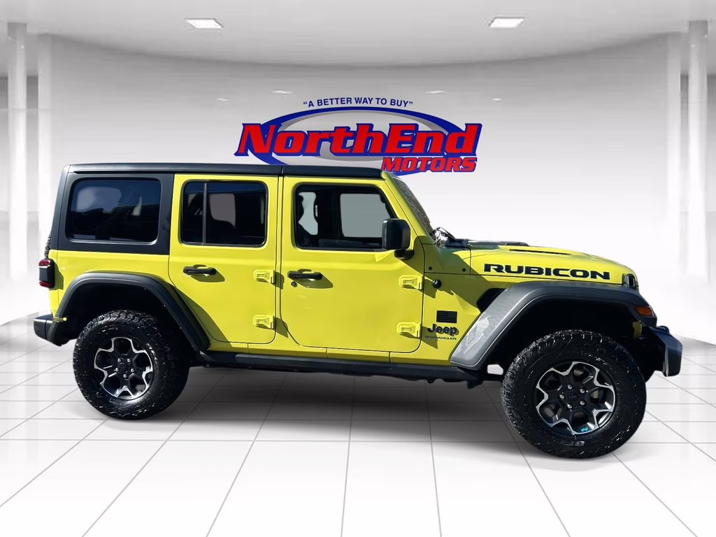 2023 High Velocity Clearcoat Jeep Wrangler Rubicon 4xe 4X4 SUV