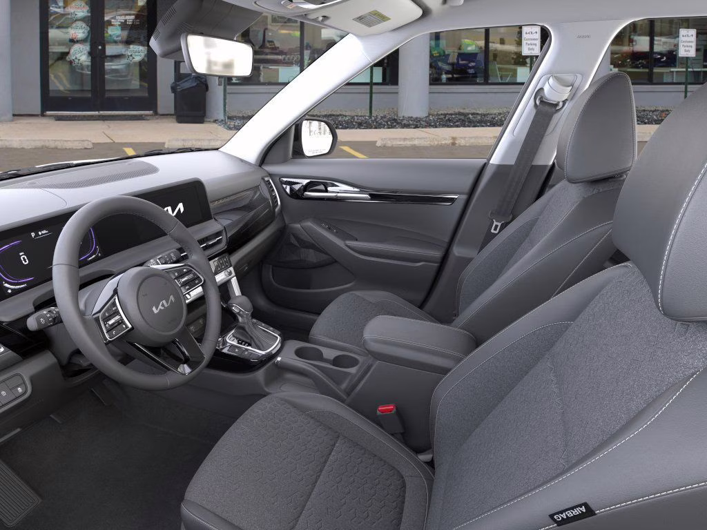 2026 Clear White/Black Roof Kia Seltos S AWD SUV