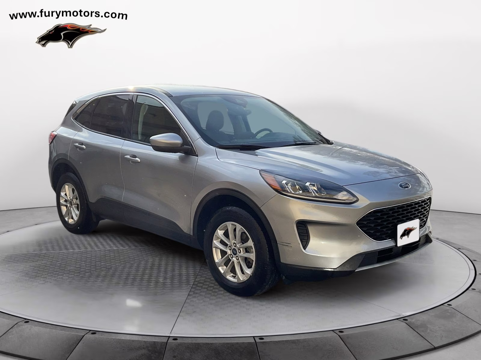 2021 Silver Metallic Ford Escape SE AWD SUV