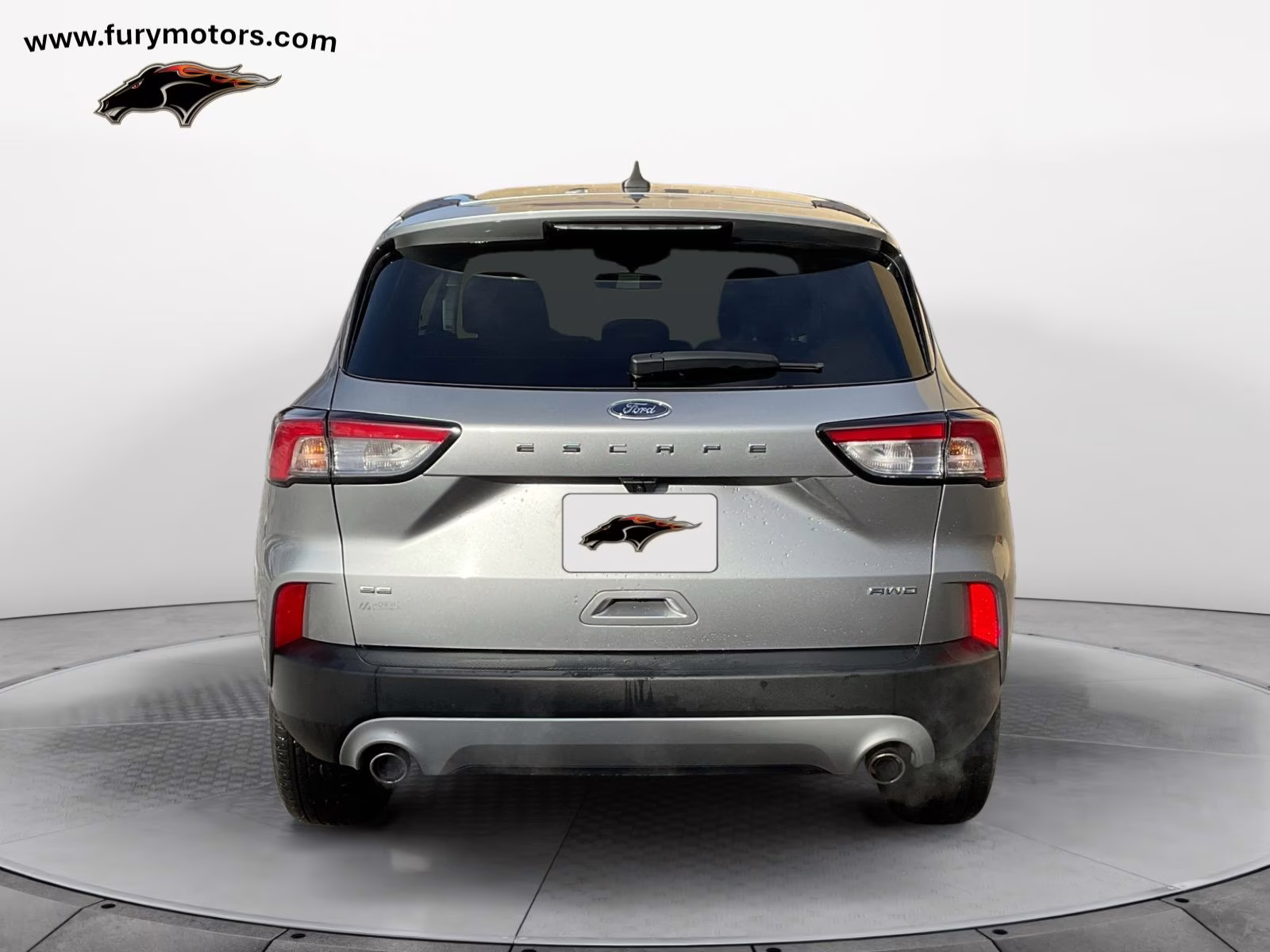 2021 Silver Metallic Ford Escape SE AWD SUV
