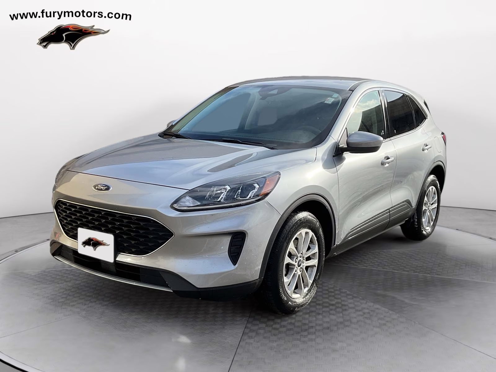2021 Silver Metallic Ford Escape SE AWD SUV