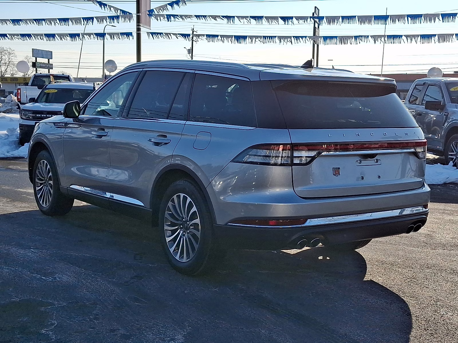 2022 Silver Radiance Metallic Clearcoat - JS Lincoln Aviator Reserve AWD