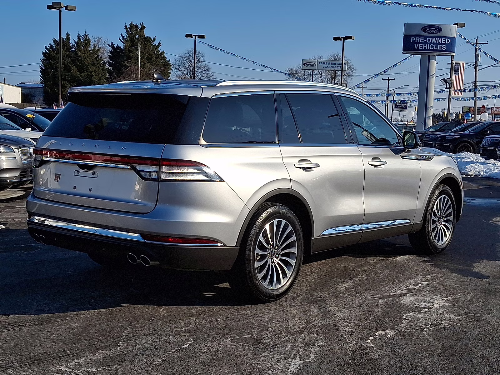 2022 Silver Radiance Metallic Clearcoat - JS Lincoln Aviator Reserve AWD