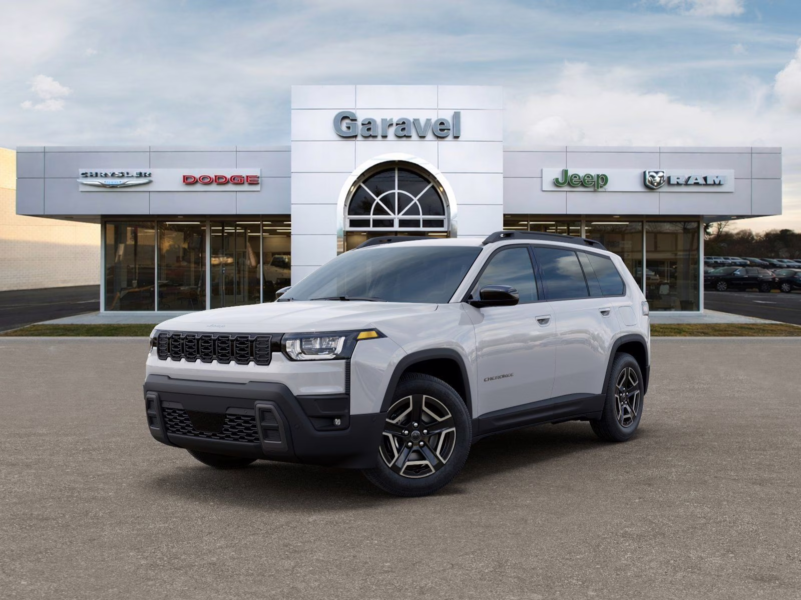 2026 Bright White Clearcoat Jeep Cherokee Laredo 4X4 SUV