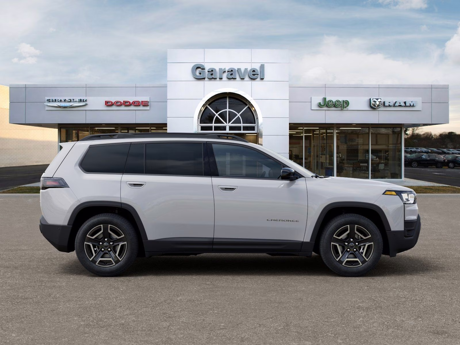 2026 Bright White Clearcoat Jeep Cherokee Laredo 4X4 SUV
