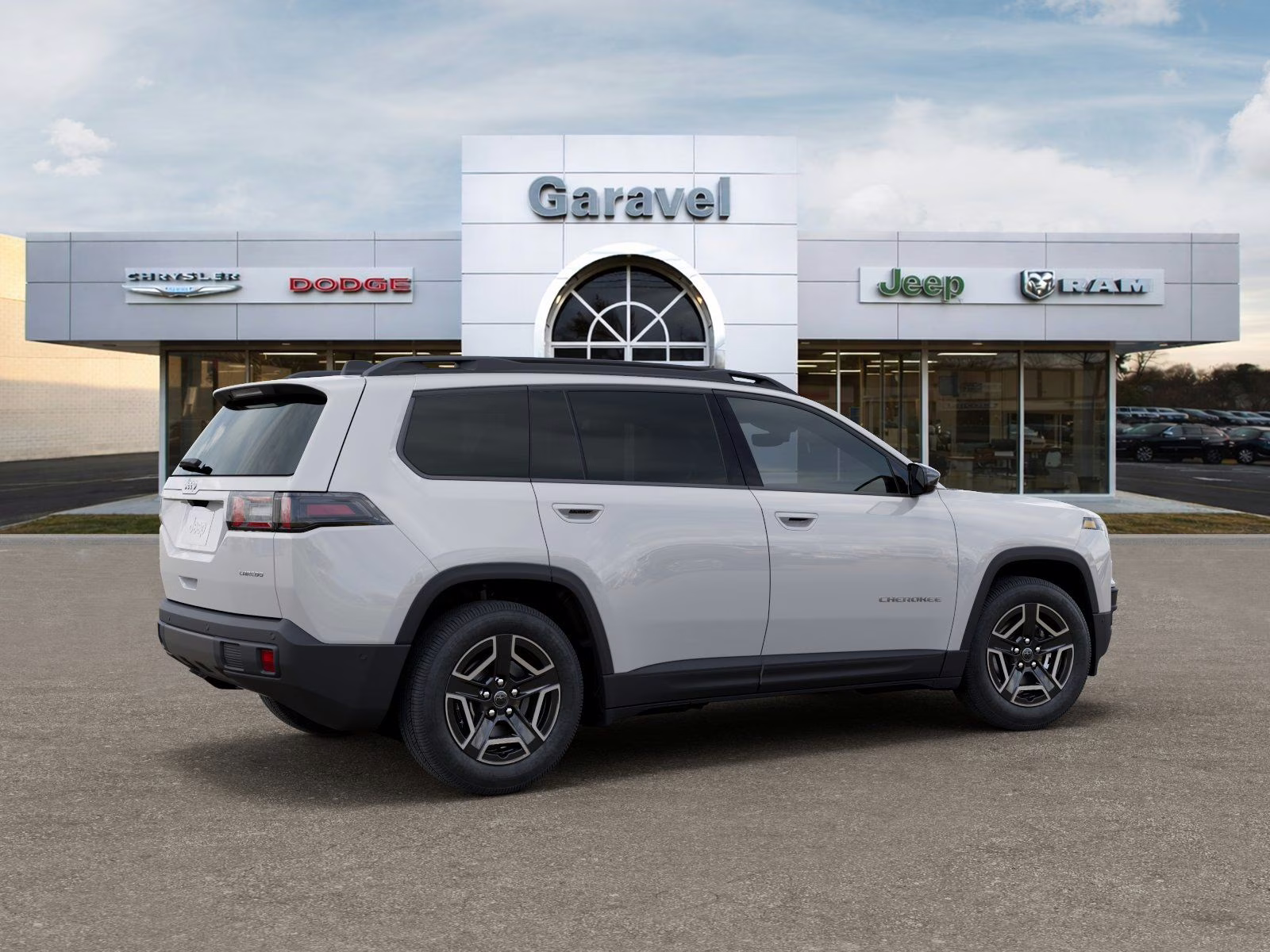 2026 Bright White Clearcoat Jeep Cherokee Laredo 4X4 SUV