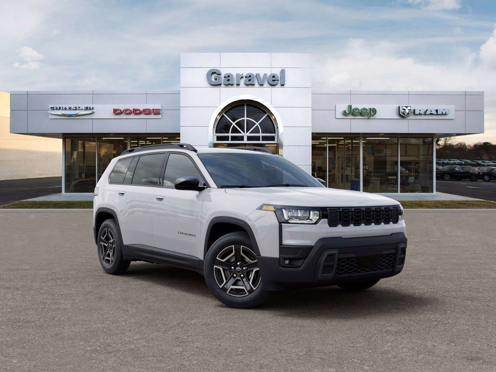2026 Bright White Clearcoat Jeep Cherokee Laredo 4X4 SUV