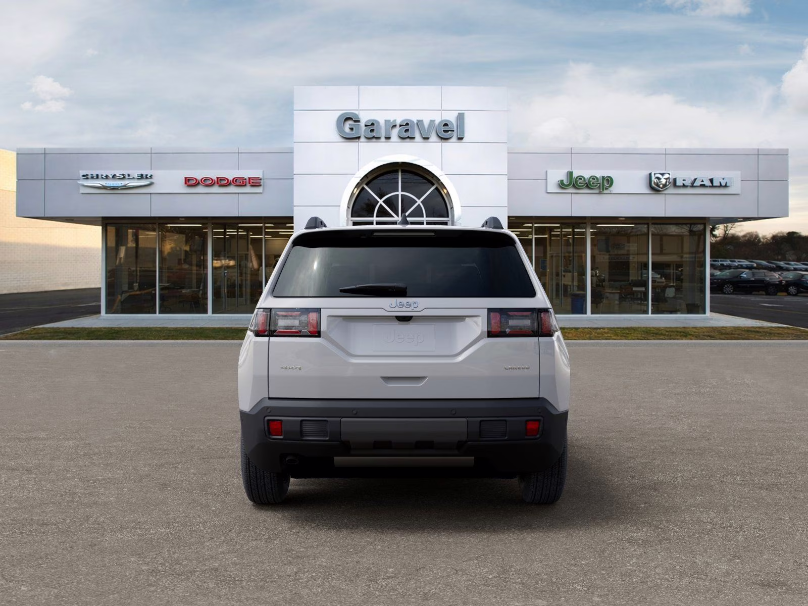 2026 Bright White Clearcoat Jeep Cherokee Laredo 4X4 SUV