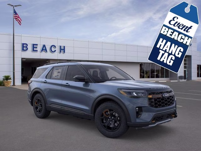 2026 Vapor Blue Metallic Ford Explorer Tremor 4X4 SUV