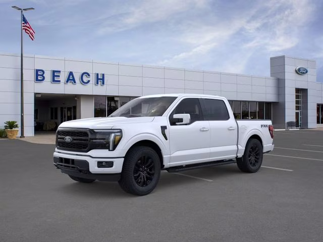 2026 White Metallic Ford F-150 Lariat 4X4 Truck