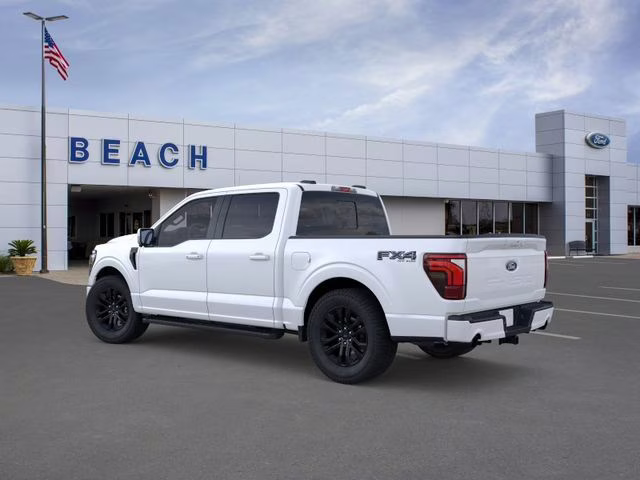 2026 White Metallic Ford F-150 Lariat 4X4 Truck