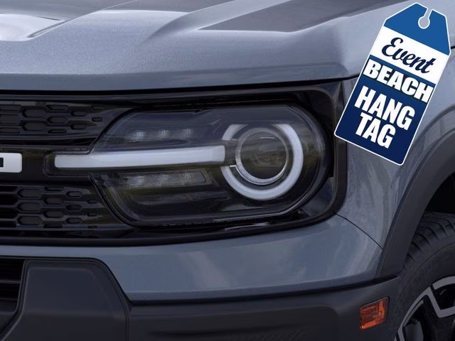 2026 Azure Gray Metallic Tri-Coat Ford Bronco Sport Outer Banks 4X4 SUV