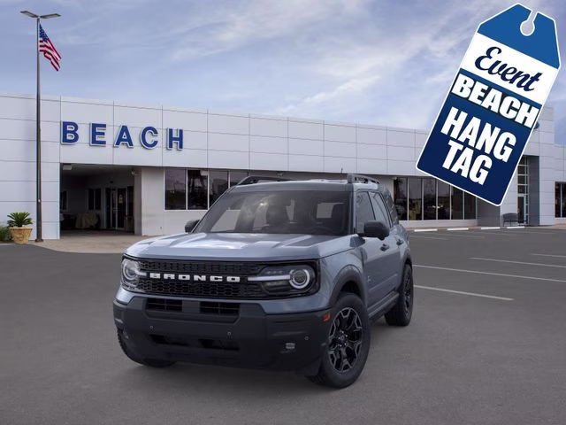 2026 Azure Gray Metallic Tri-Coat Ford Bronco Sport Outer Banks 4X4 SUV