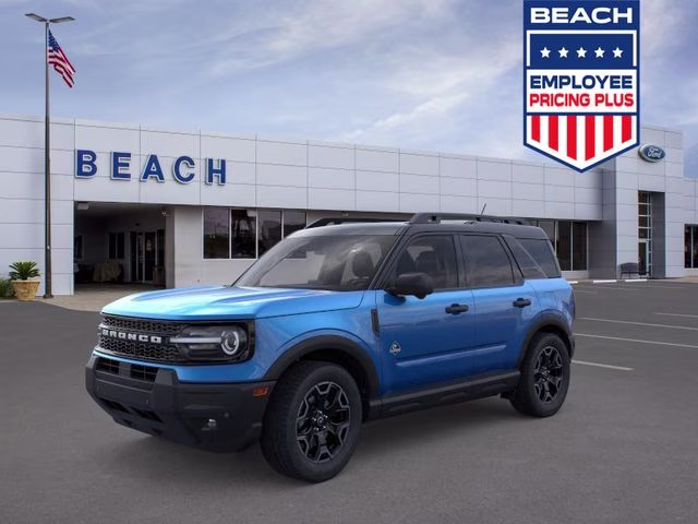 2026 Blue Metallic Ford Bronco Sport Outer Banks 4X4 SUV