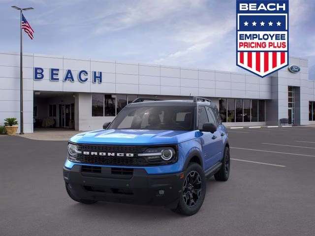 2026 Blue Metallic Ford Bronco Sport Outer Banks 4X4 SUV