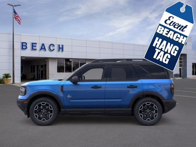 2026 Blue Metallic Ford Bronco Sport Outer Banks 4X4 SUV