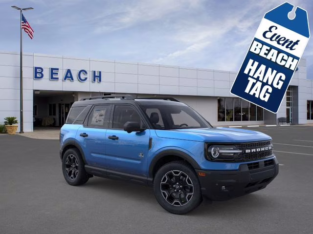 2026 Blue Metallic Ford Bronco Sport Outer Banks 4X4 SUV