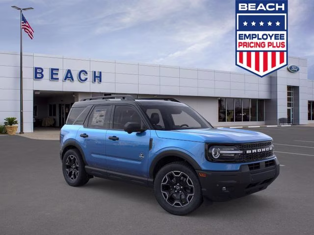 2026 Blue Metallic Ford Bronco Sport Outer Banks 4X4 SUV